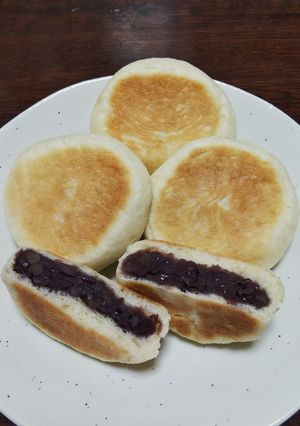 焼きまんじゅう(あんこ入り)-レシピのメイン写真
