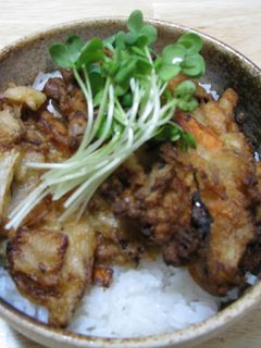 かきあげ天丼-レシピのメイン写真