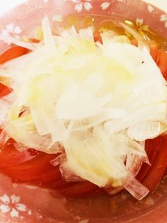 新玉ねぎとトマトのマリネ-レシピのメイン写真