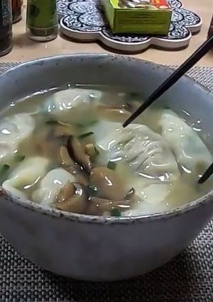 余ったスパゲティソースで作る水餃子-レシピのメイン写真