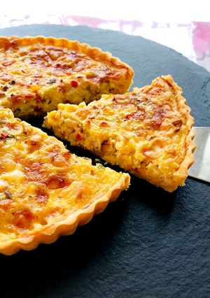 チキンと野菜のキッシュ-レシピのメイン写真