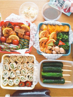 運動会のお弁当。2019-レシピのメイン写真