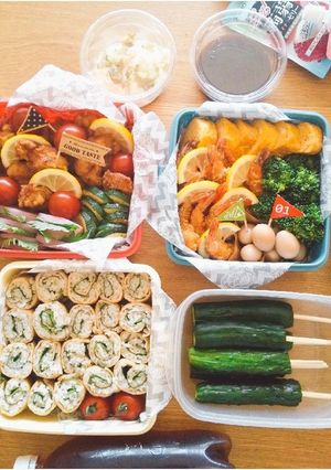 運動会のお弁当。2019-レシピのメイン写真