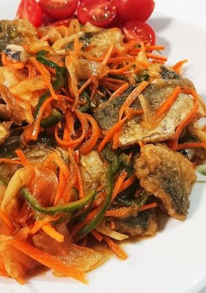 いくらでも食べちゃう！アジの南蛮漬け-レシピのメイン写真