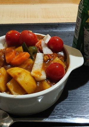 【絶品】トマト無水カレー-レシピのメイン写真