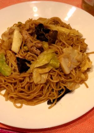おいし伊那☆簡単ローメン風焼きそば!-レシピのメイン写真