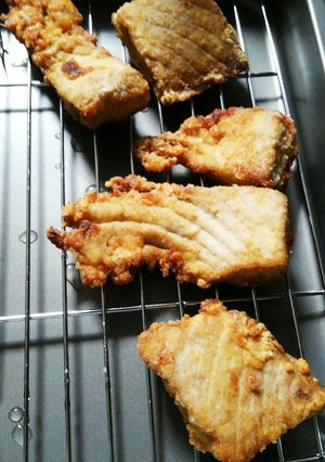 キハダマグロのザンギ(唐揚げ)-レシピのメイン写真
