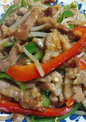 豚肩ロースで青椒肉絲-レシピのメイン写真