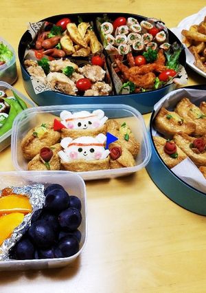 家族みんなで運動会弁当。小麦、卵なし!-レシピのメイン写真