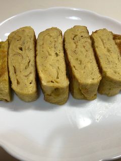 山芋 自然薯が入ったふわふわ卵焼き-レシピのメイン写真