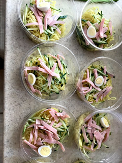 夏は冷やし中華お弁当-レシピのメイン写真