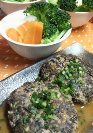 和ハンバーグ-レシピのメイン写真