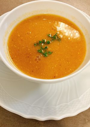 レンズ豆(レッドレンティル)のスープ-レシピのメイン写真