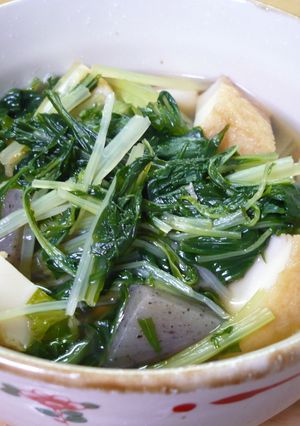水菜の炊いたん-レシピのメイン写真