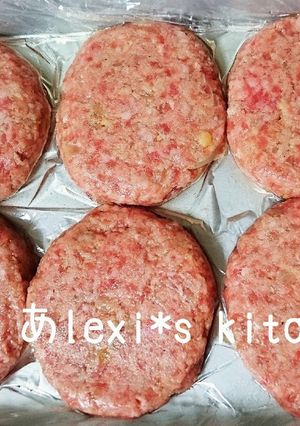 ドリップ防止☆生のハンバーグだねの裏技-レシピのメイン写真