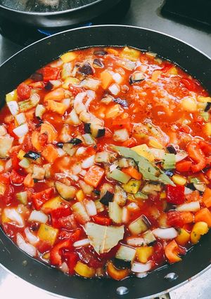 【簡単作り置き】彩り野菜のカポナータ-レシピのメイン写真