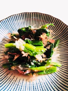 ほうれん草の塩麹おかか和え☆-レシピのメイン写真