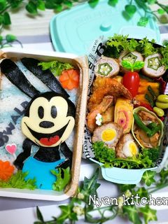 ディズニー『オズワルド』弁当♡-レシピのメイン写真