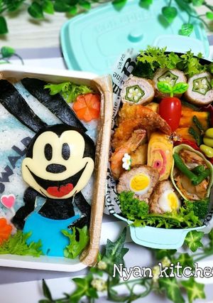 ディズニー『オズワルド』弁当♡-レシピのメイン写真