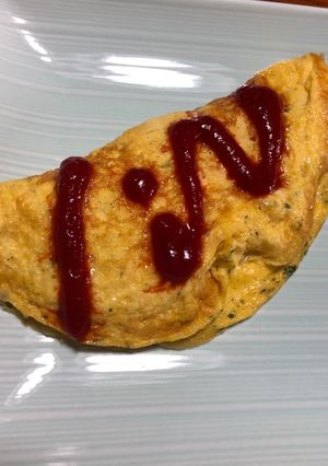 チーズオムレツ-レシピのメイン写真