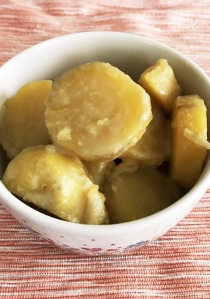 さつま芋のおやつ♪豆乳煮-レシピのメイン写真