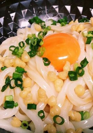 冷凍うどんで釜玉うどん-レシピのメイン写真
