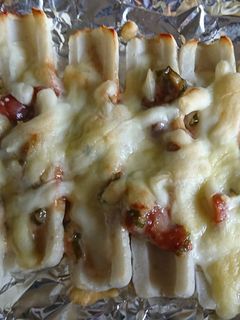 ちくわで梅マヨ焼き-レシピのメイン写真