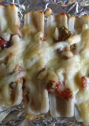 ちくわで梅マヨ焼き-レシピのメイン写真