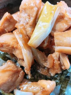 鶏の甘辛照り焼き風丼*-レシピのメイン写真