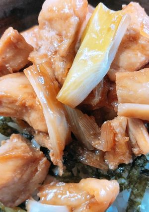 鶏の甘辛照り焼き風丼＊-レシピのメイン写真