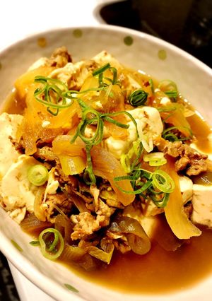 簡単！めんつゆで肉豆腐♥-レシピのメイン写真