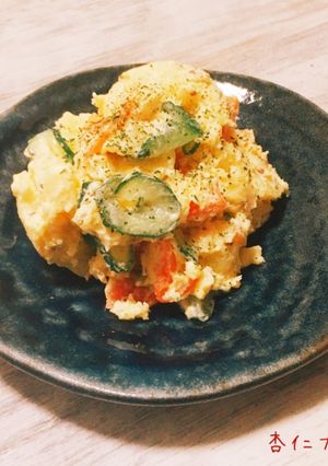低糖質カリカリ豚のポテトサラダ-レシピのメイン写真