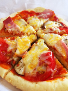 豆腐とホットケーキミックスの簡単ピザ♪-レシピのメイン写真