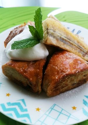 休日ブランチ＊ベーグルフレンチトースト＊-レシピのメイン写真
