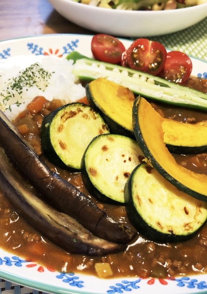 簡単スタミナ夏野菜カレー-レシピのメイン写真