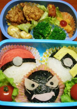 キャラ弁♪ポケモン-レシピのメイン写真