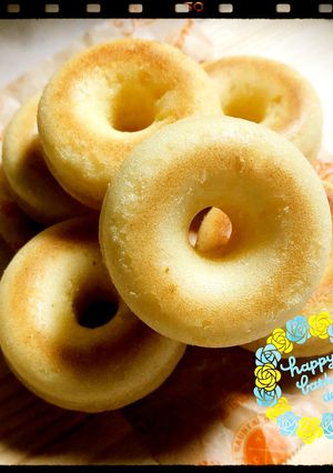☆お豆腐ドーナツホワイトチョコVer.☆-レシピのメイン写真