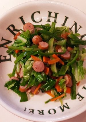 子供と作れる野菜炒め-レシピのメイン写真
