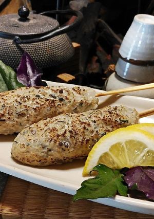 大葉入り鶏つくねでごさいます。-レシピのメイン写真