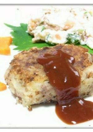 こどもが喜ぶ ポテトバーグ-レシピのメイン写真