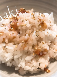 夏に最適☆梅干しご飯☆-レシピのメイン写真