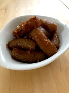 簡単!作り置きにも!こんにゃくの土佐煮-レシピのメイン写真