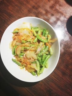 絹さや入り肉野菜炒め-レシピのメイン写真