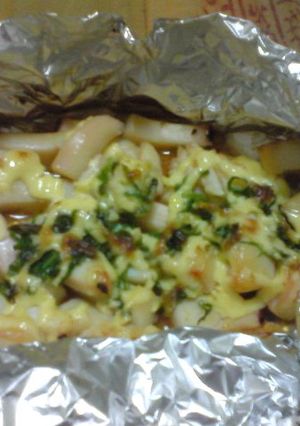 イカのホイル焼き-レシピのメイン写真