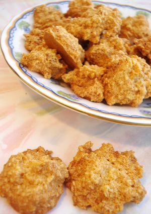 卵白１個で☆アーモンドメレンゲ焼き菓子-レシピのメイン写真