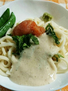 冷やし明太子うどん 大葉風味-レシピのメイン写真
