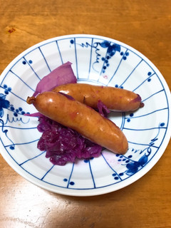 紫キャベツで☆ザワークラウト煮込み-レシピのメイン写真