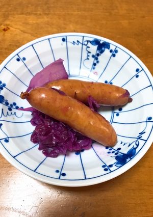 紫キャベツで☆ザワークラウト煮込み-レシピのメイン写真