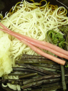 わらび蕎麦(200円ランチ)-レシピのメイン写真