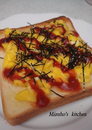 卵たっぷり！トースト-レシピのメイン写真